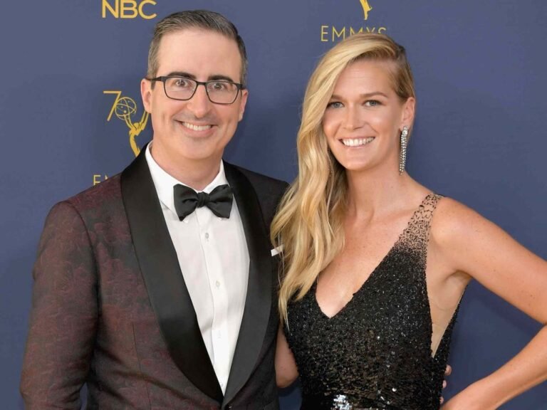 Who is John Oliver Wife? Age, Bio, Height, & More