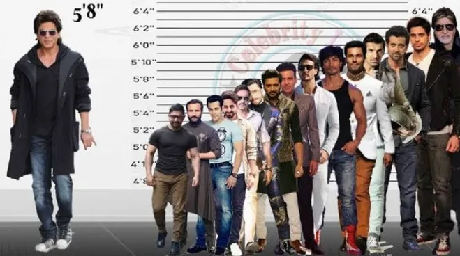 Shah Rukh Khan Height