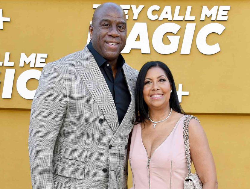 magic johnson new wife